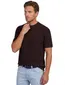 Aeden T-shirt ronde hals bruin