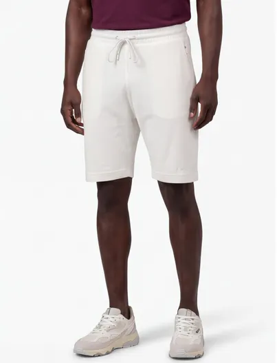 Aeden Aeden short met elastische band wit