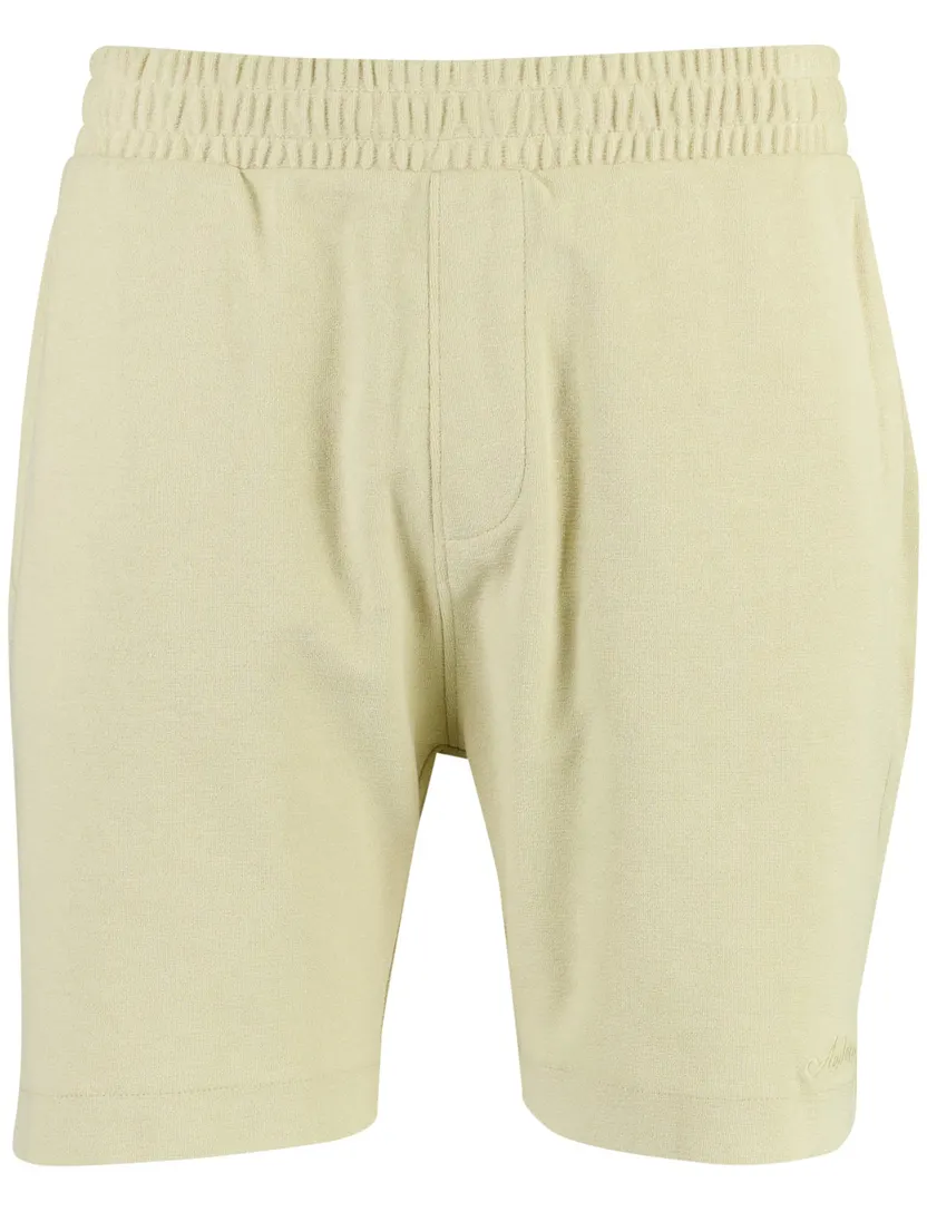 Shorts Aeden creme elastische band