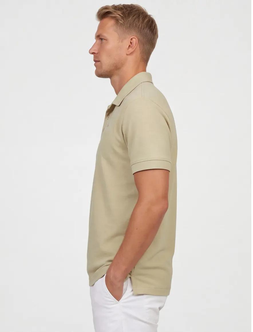 Poloshirt Aeden beige