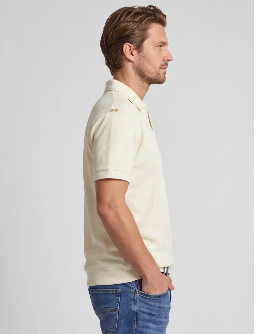 Aeden polo beige