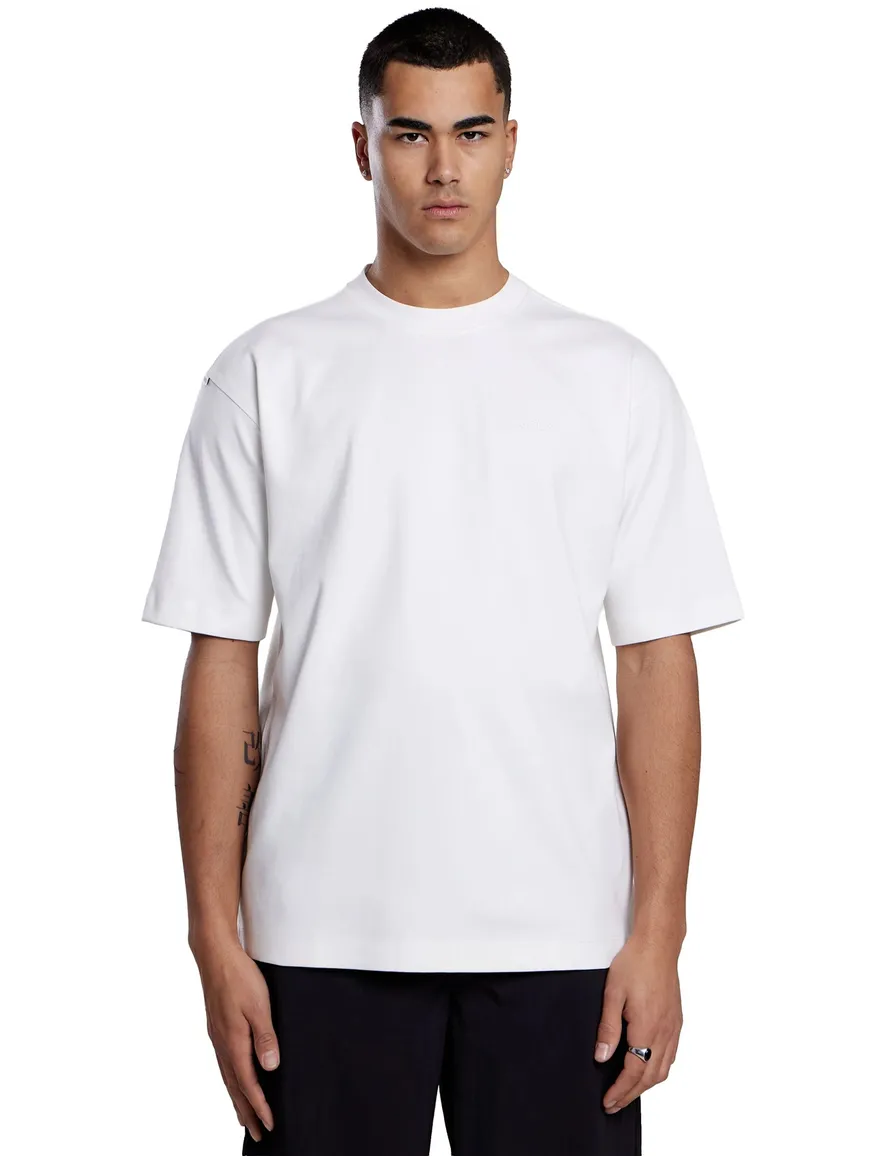 Aeden Juke t-shirt off white ronde hals backprint