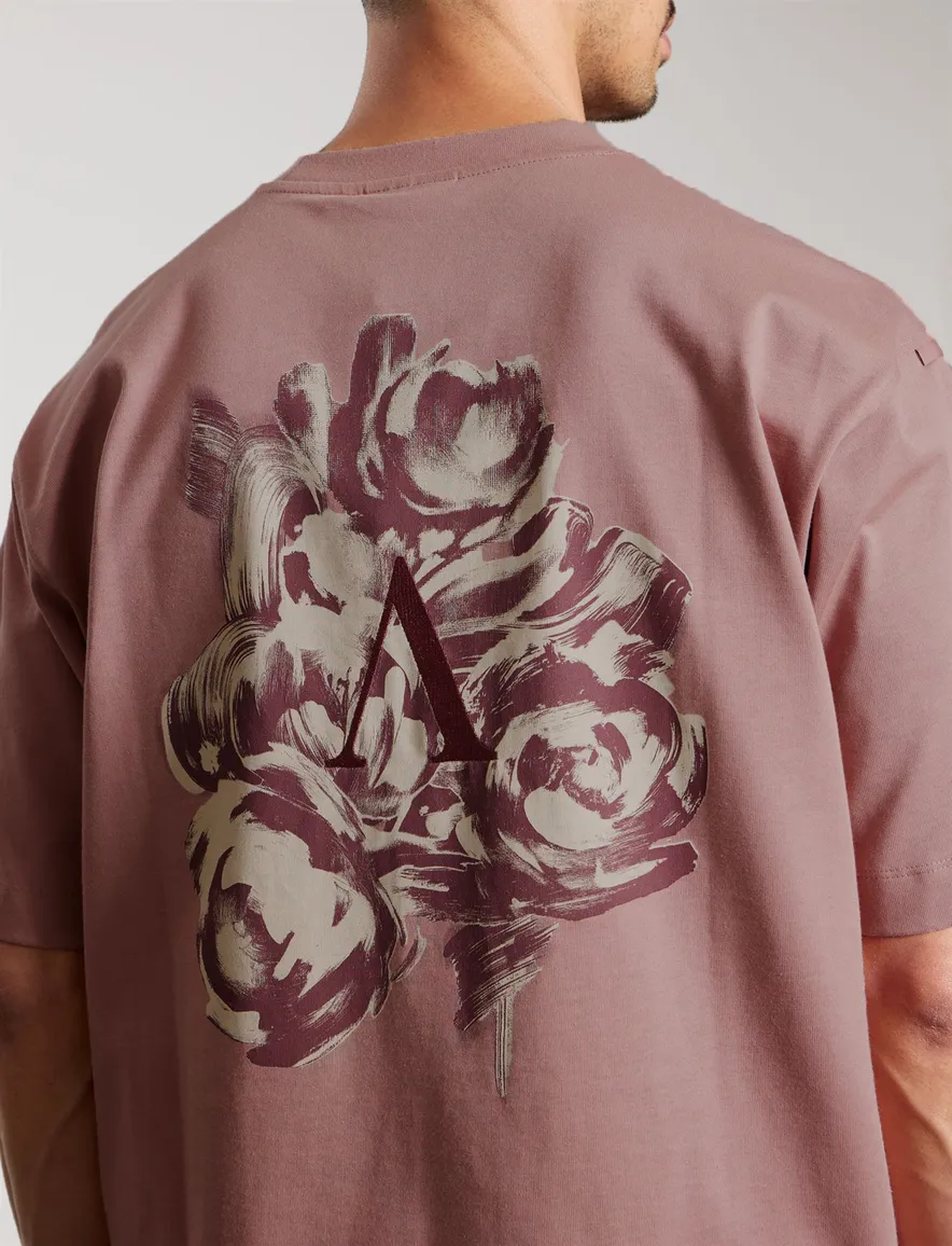 Aeden T-shirt oud roze