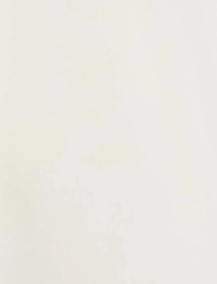 creme t-shirt backprint ronde hals Aeden