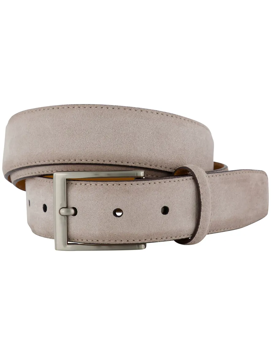 Magnanni riem beige suede