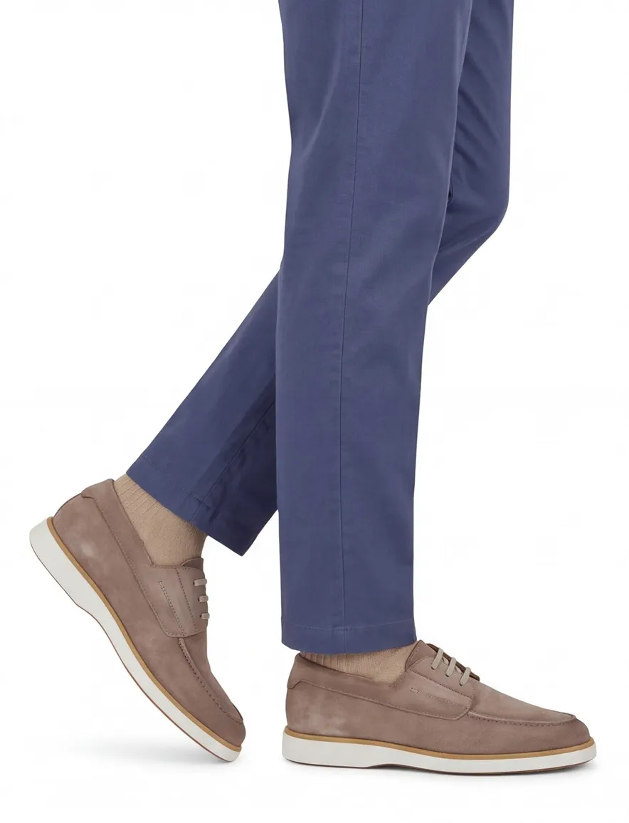 Suede Instappers Magnanni camel