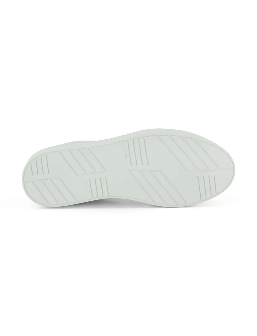 instappers leer wit Magnanni met witte zool