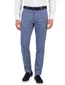 blauwe pantalon M.E.N.S. Madison flatfront model normale fit