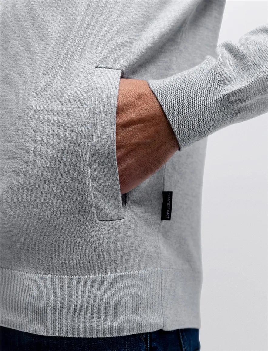 Grijs vest State of Art regular fit