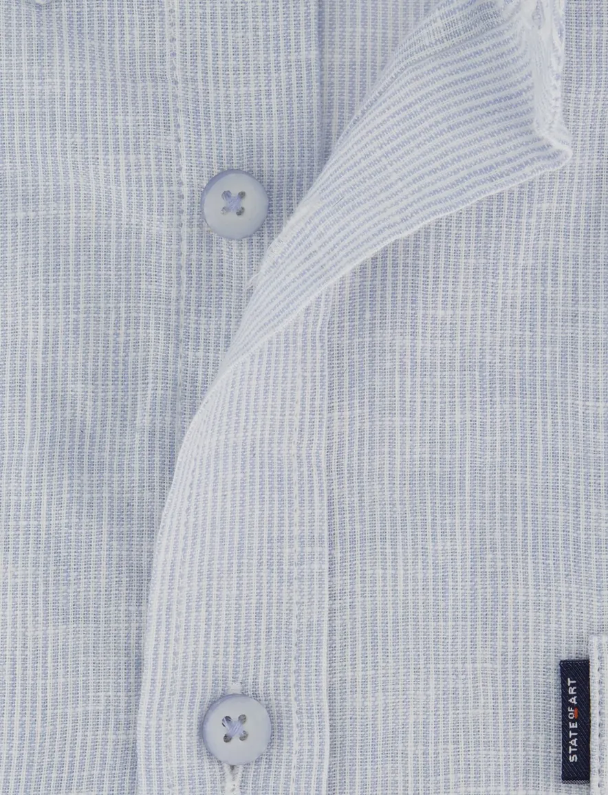 State of Art Shirt overhemd lichtblauw