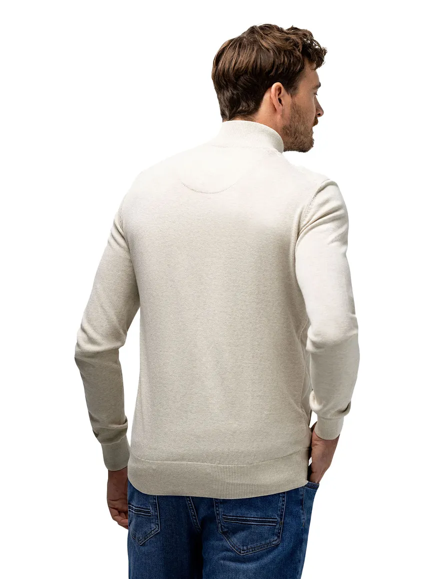 Outdoor gemêleerd beige vest State of Art