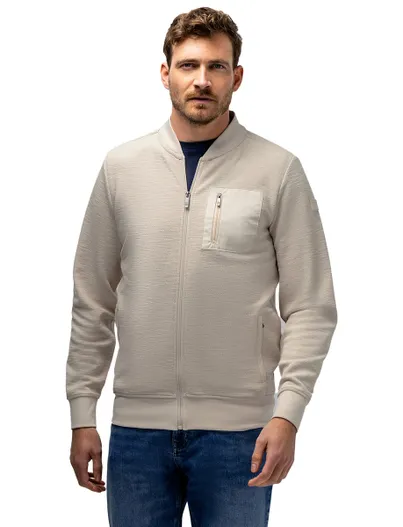 State of Art Vest State of Art beige structuur