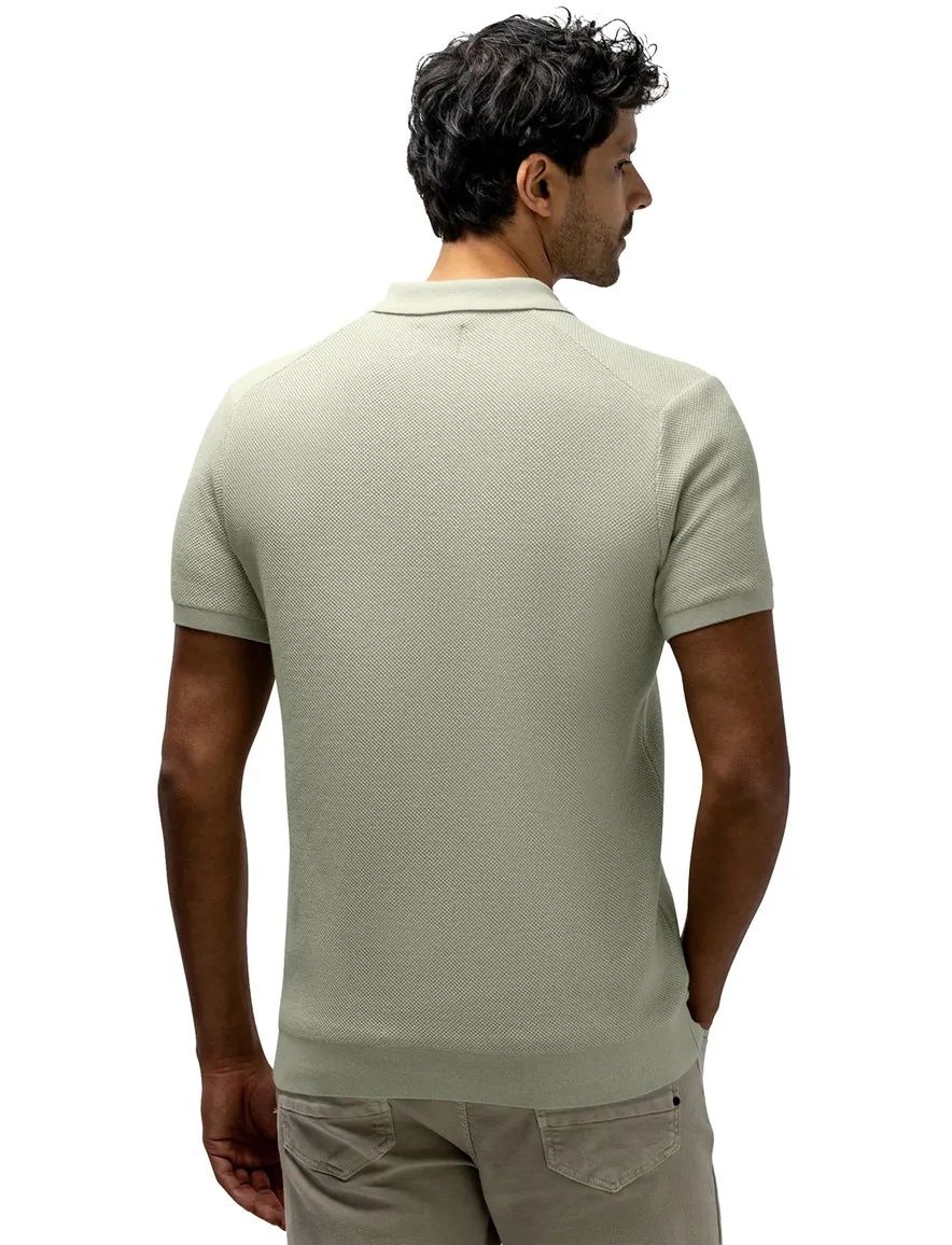 State of Art poloshirt korte mouw 3 knoops