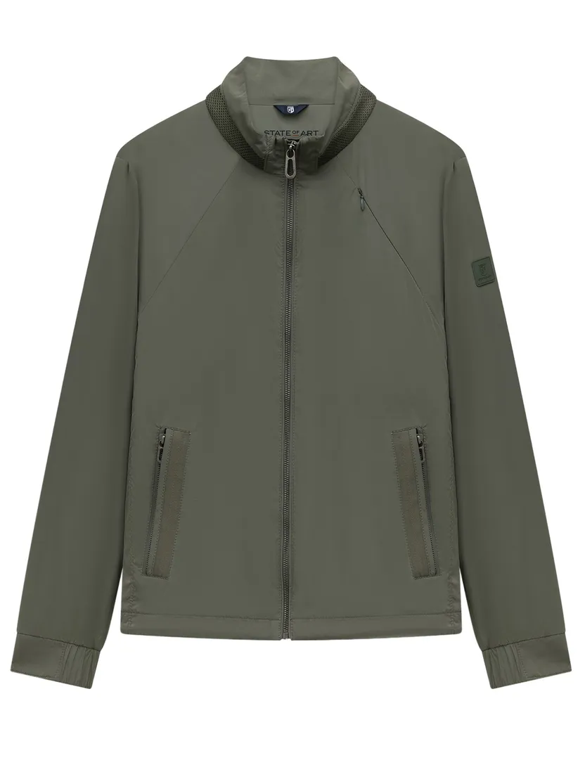 Zomerjas State of Art groen windjack
