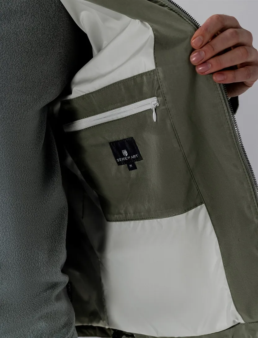 Zomerjas State of Art groen windjack
