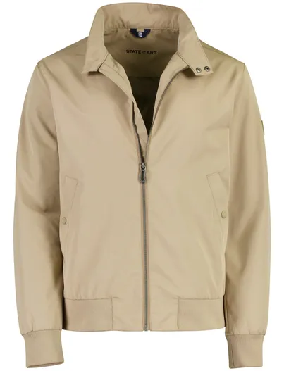 State of Art State of Art beige katoenen zomerjas