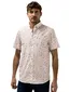 Overhemd State of Art roze print wijde fit