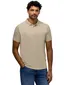 Poloshirt State of Art beige structuur