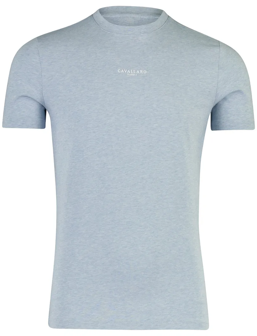 T-shirt Cavallaro Napoli Baroni Tee met opdruk regular fit