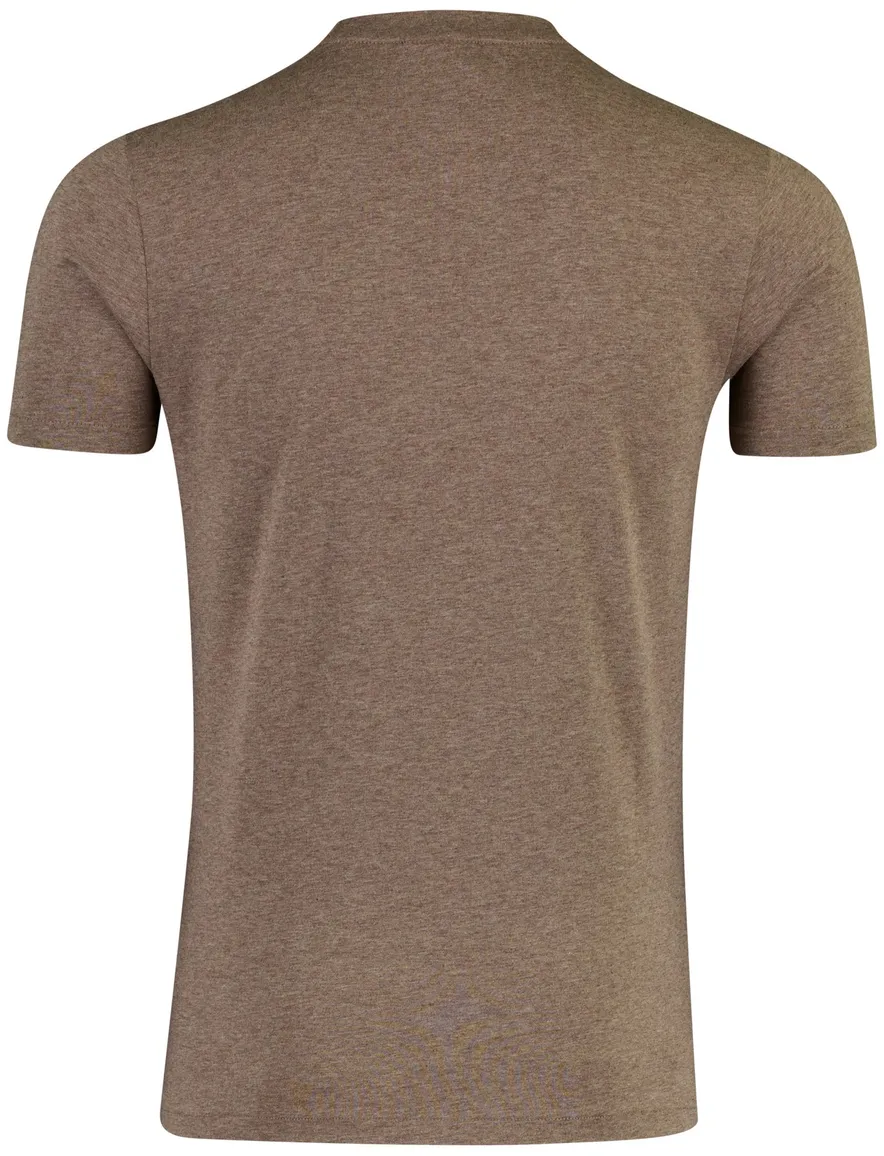 Cavallaro Baroni t-shirt bruin gemeleerd