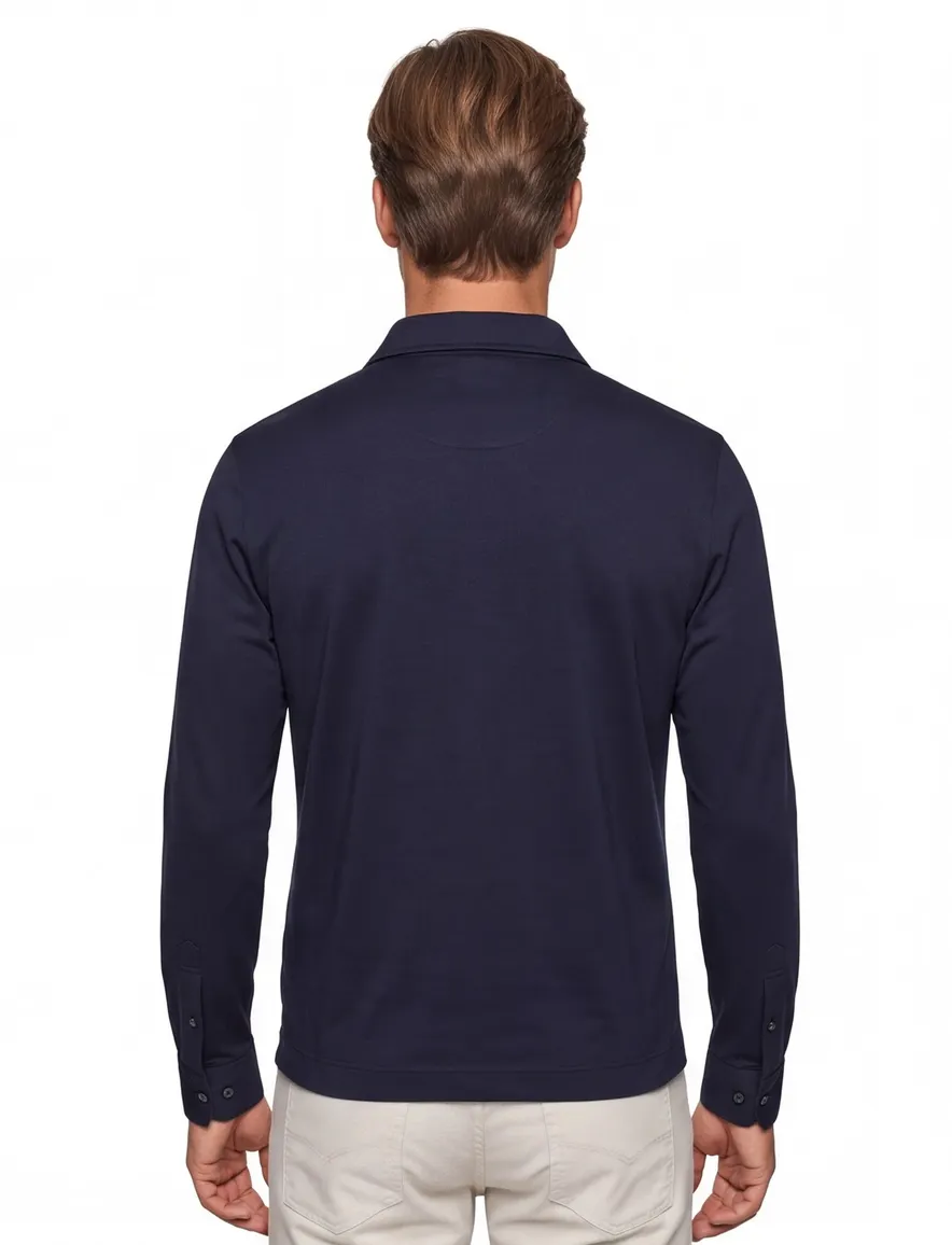 Trui Desoto donkerblauw