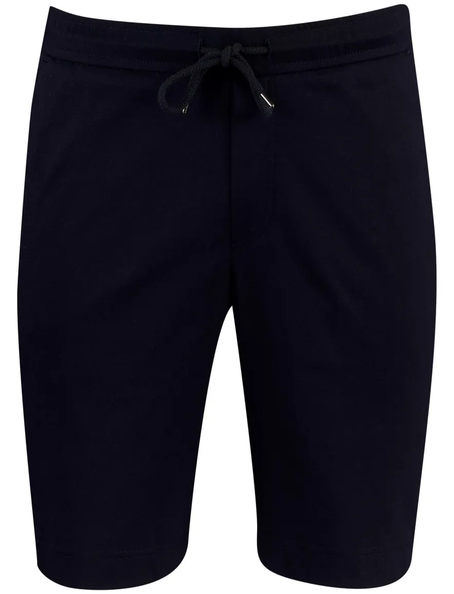 Desoto korte broek donkerblauw katoen