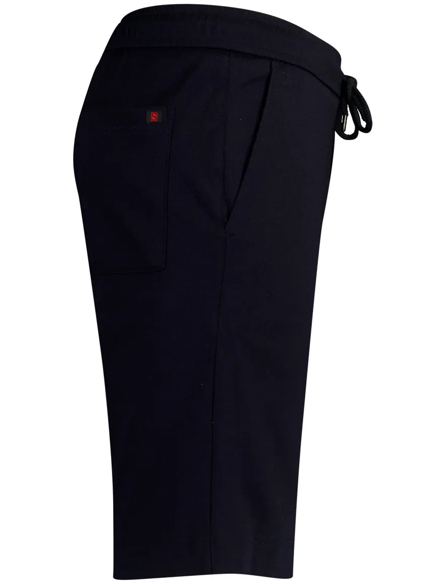 Desoto bermuda donkerblauw trekkoord