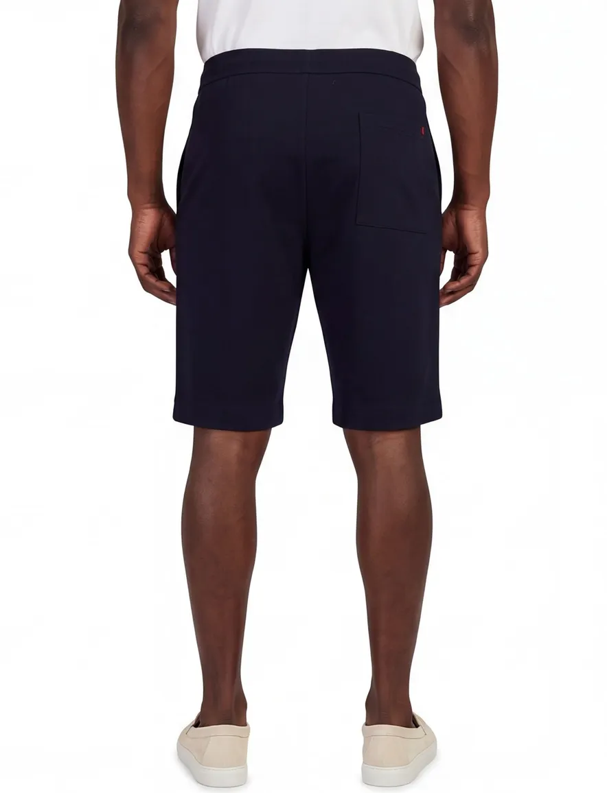 Desoto korte broek donkerblauw katoen
