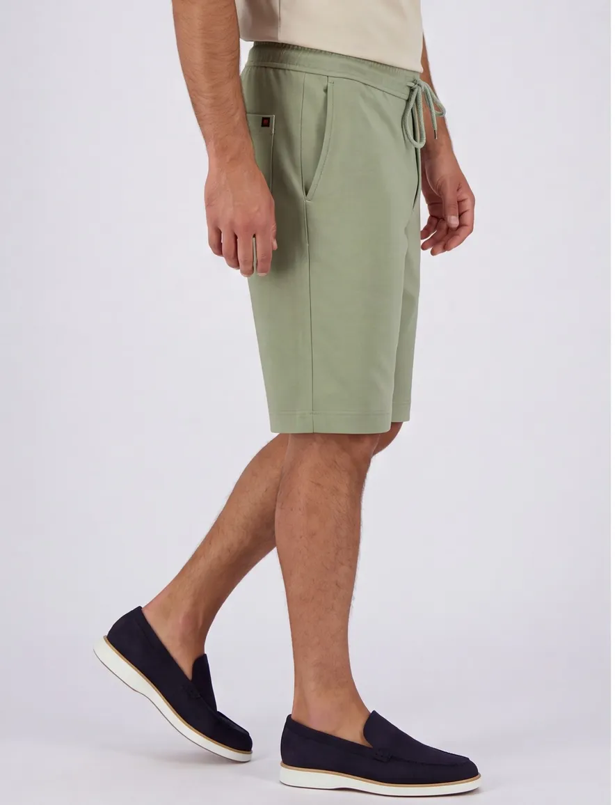 Desoto shorts olijfgroen met koord