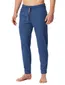 blauw pyjamabroek Schiesser normale fit met print