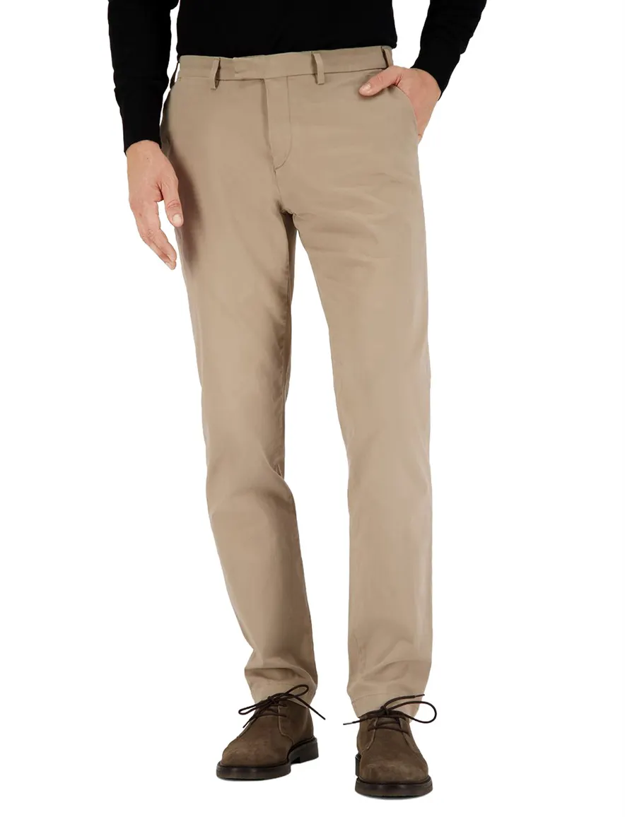 Gardeur Tybalt flatfront broek beige