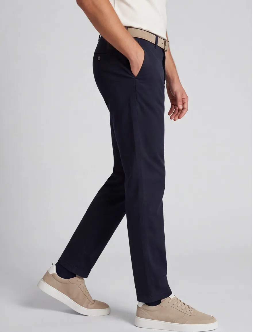 Broek Gardeur donkerblauw