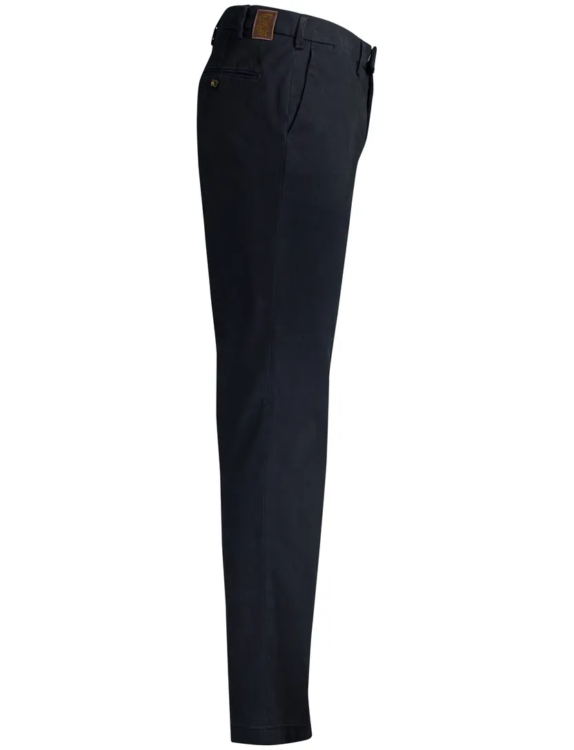 Broeken Gardeur Tybalt donkerblauw flatfront