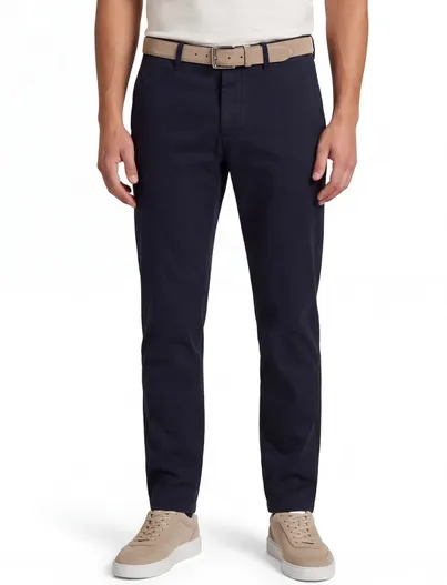 Gardeur Broeken Gardeur Tybalt donkerblauw flatfront