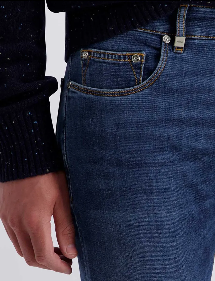 Broek Pierre Cardin donkerblauw C7 34506.8166