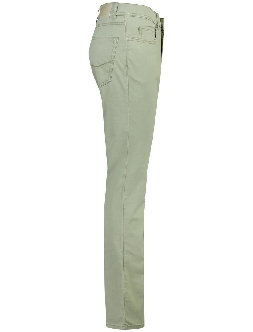 groene pantalon Pierre Cardin normale fit