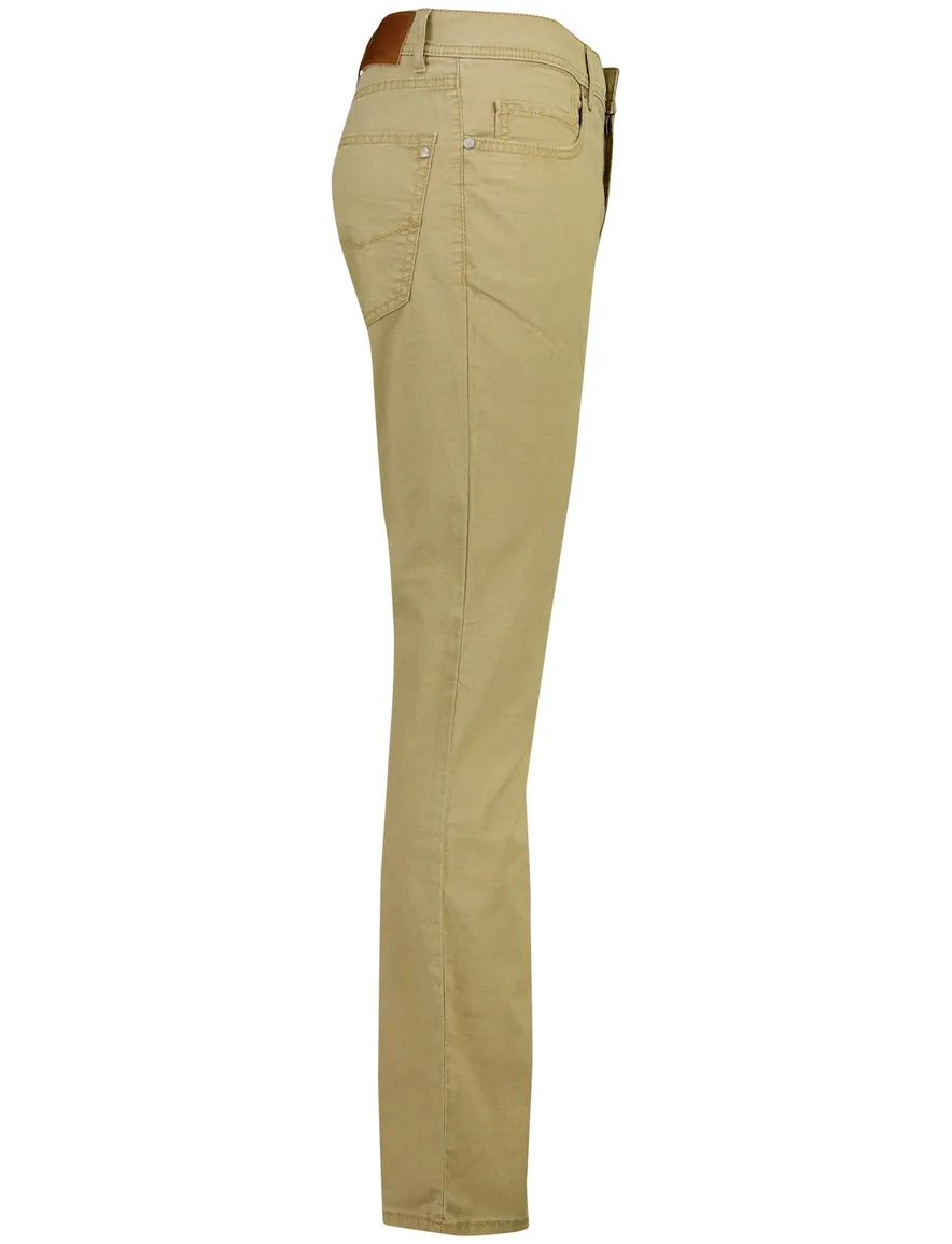 Khaki pantalon Pierre Cardin normale fit