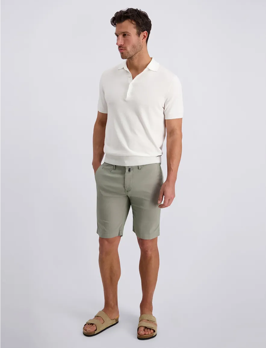 Pierre Cardin chino shorts groen 5-pocket