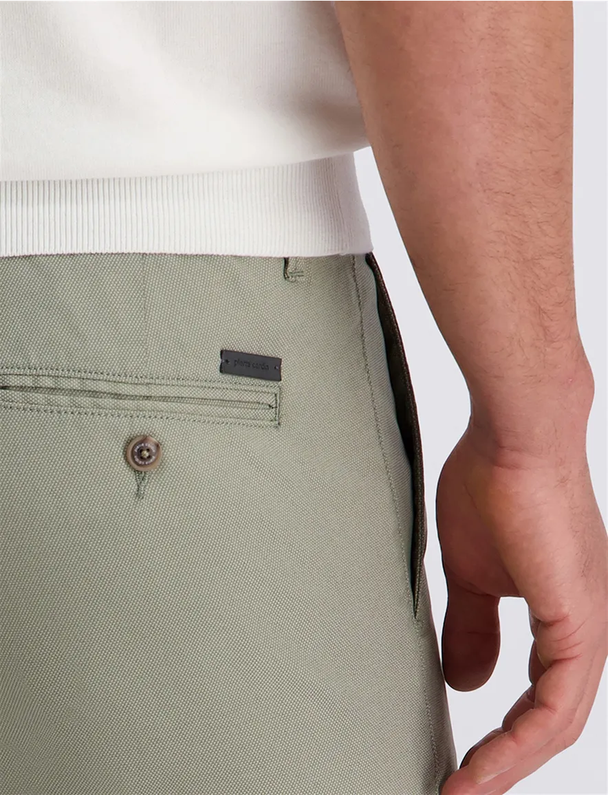 Pierre Cardin chino shorts groen 5-pocket