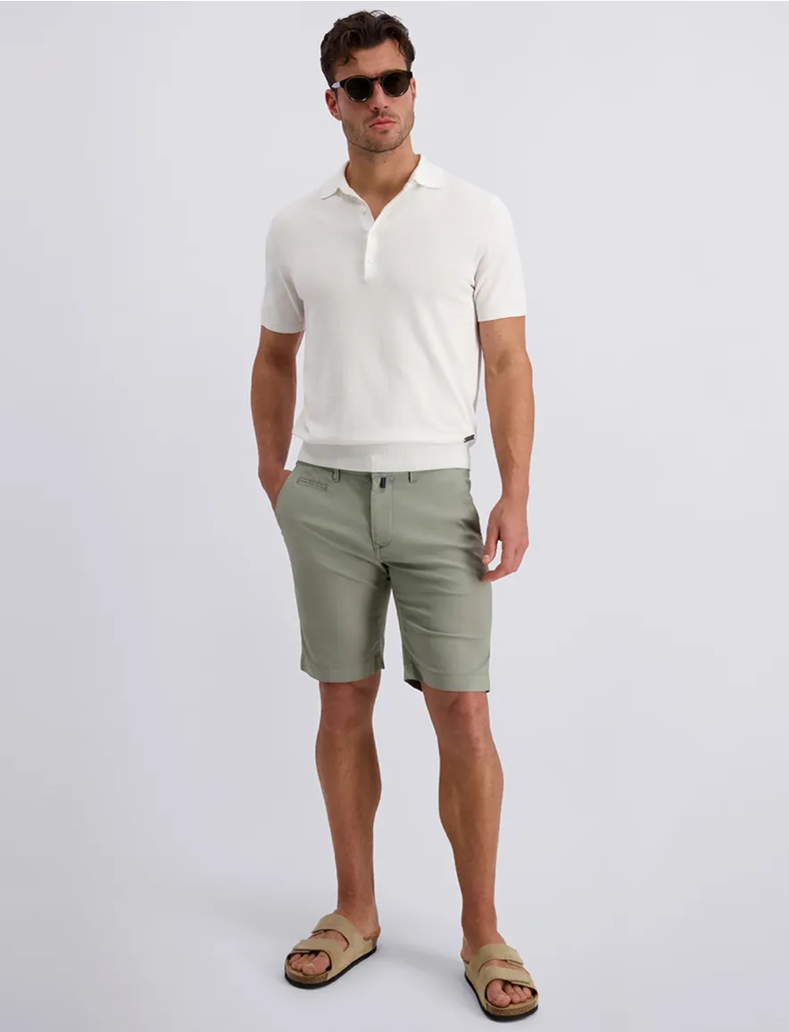 Pierre Cardin chino shorts groen 5-pocket