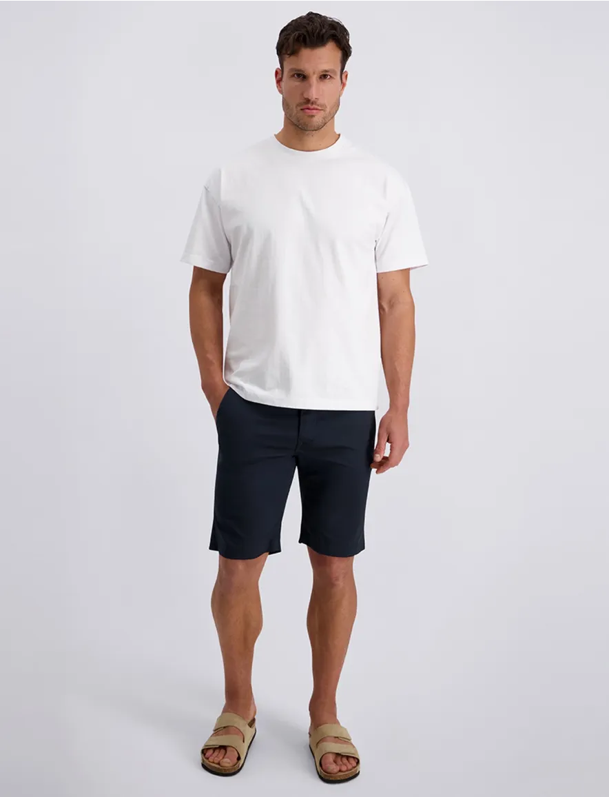 Pierre Cardin korte broek donkerblauw chino model