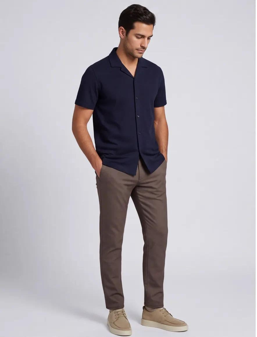 Pierre Cardin Atelier overhemd navy