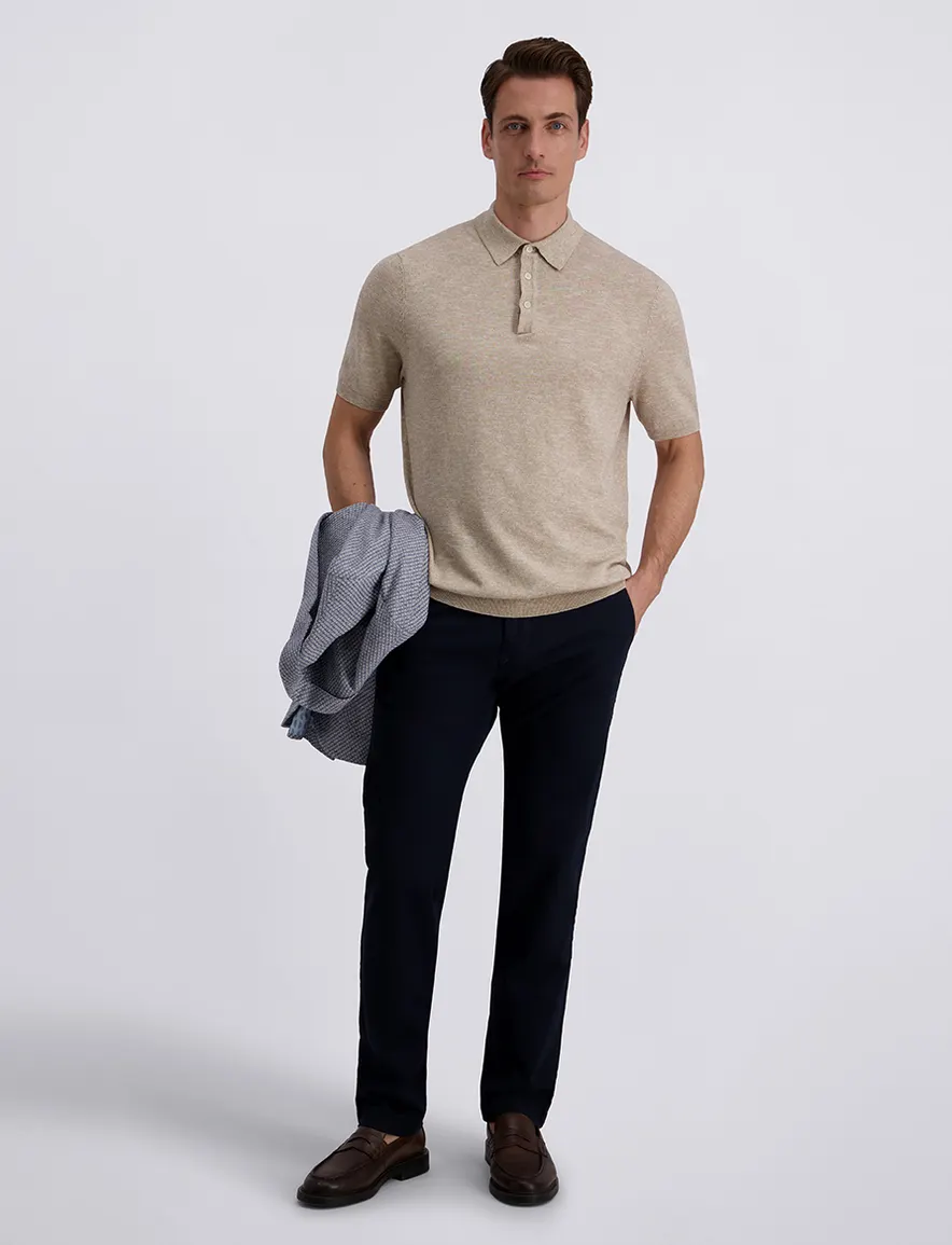 Poloshirt Pierre Cardin camel