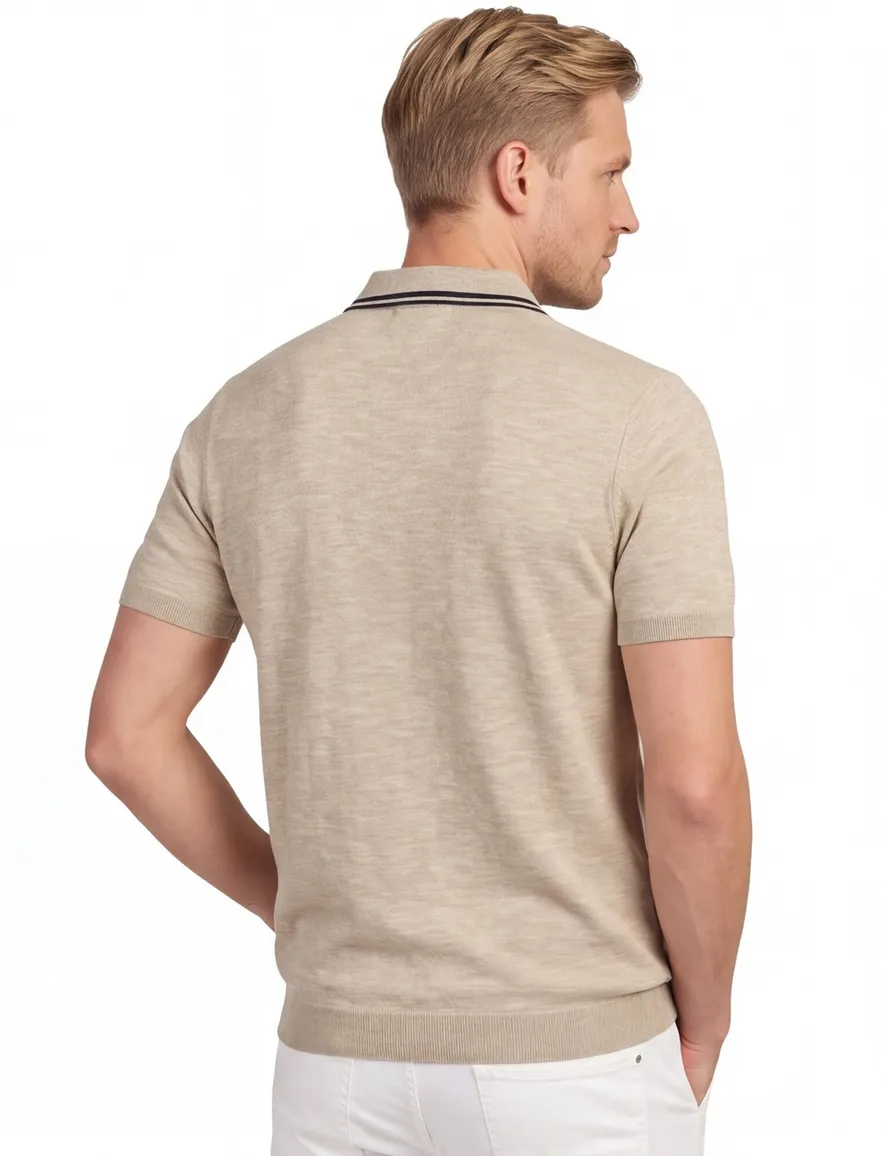 Pierre Cardin poloshirt camel