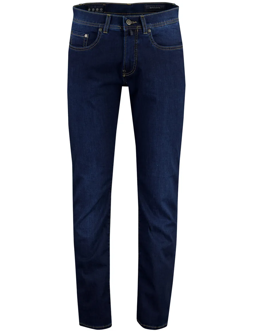 Pierre Cardin Lyon jeans donkerblauw normale fit