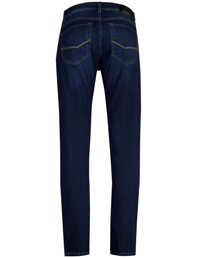 Jeans Pierre donkerblauw spijker Lyon Tapered fit