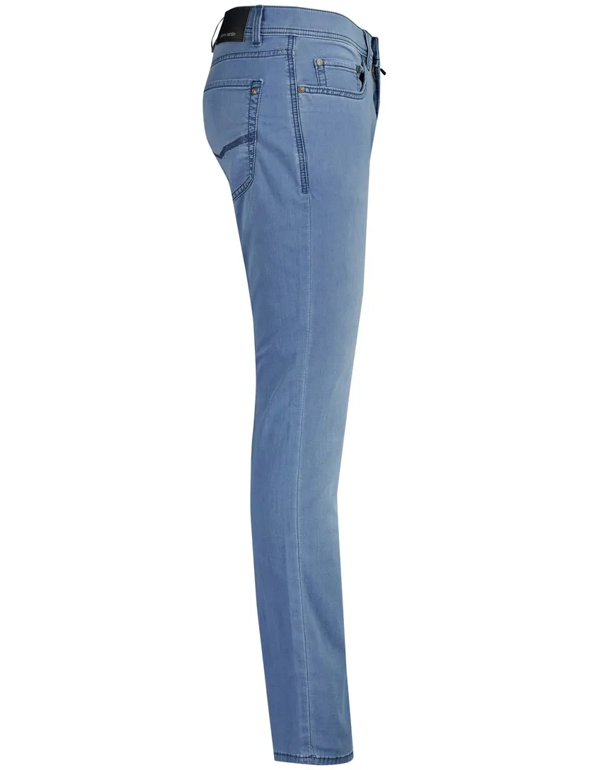 Broek Pierre Cardin blauw normale fit 5-pocket
