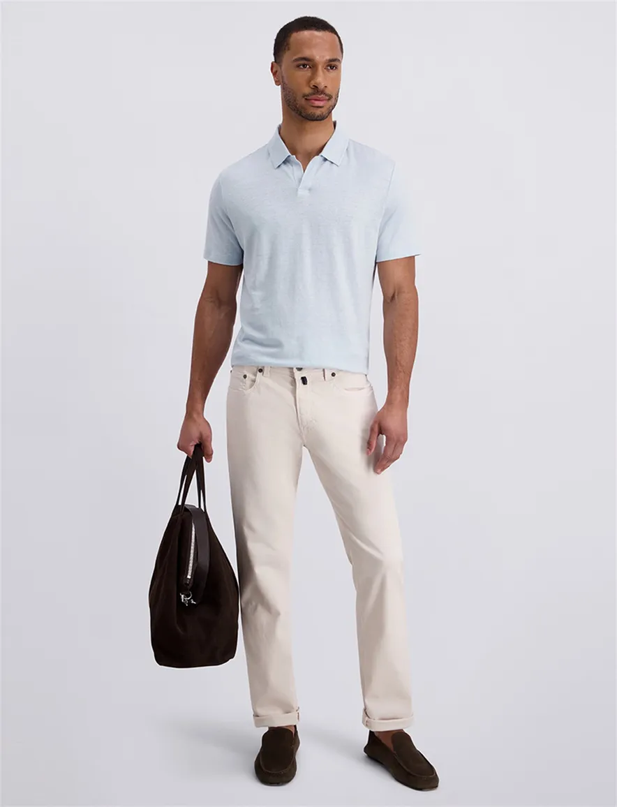 Pierre Cardin broek Lyon wit 5-pocket