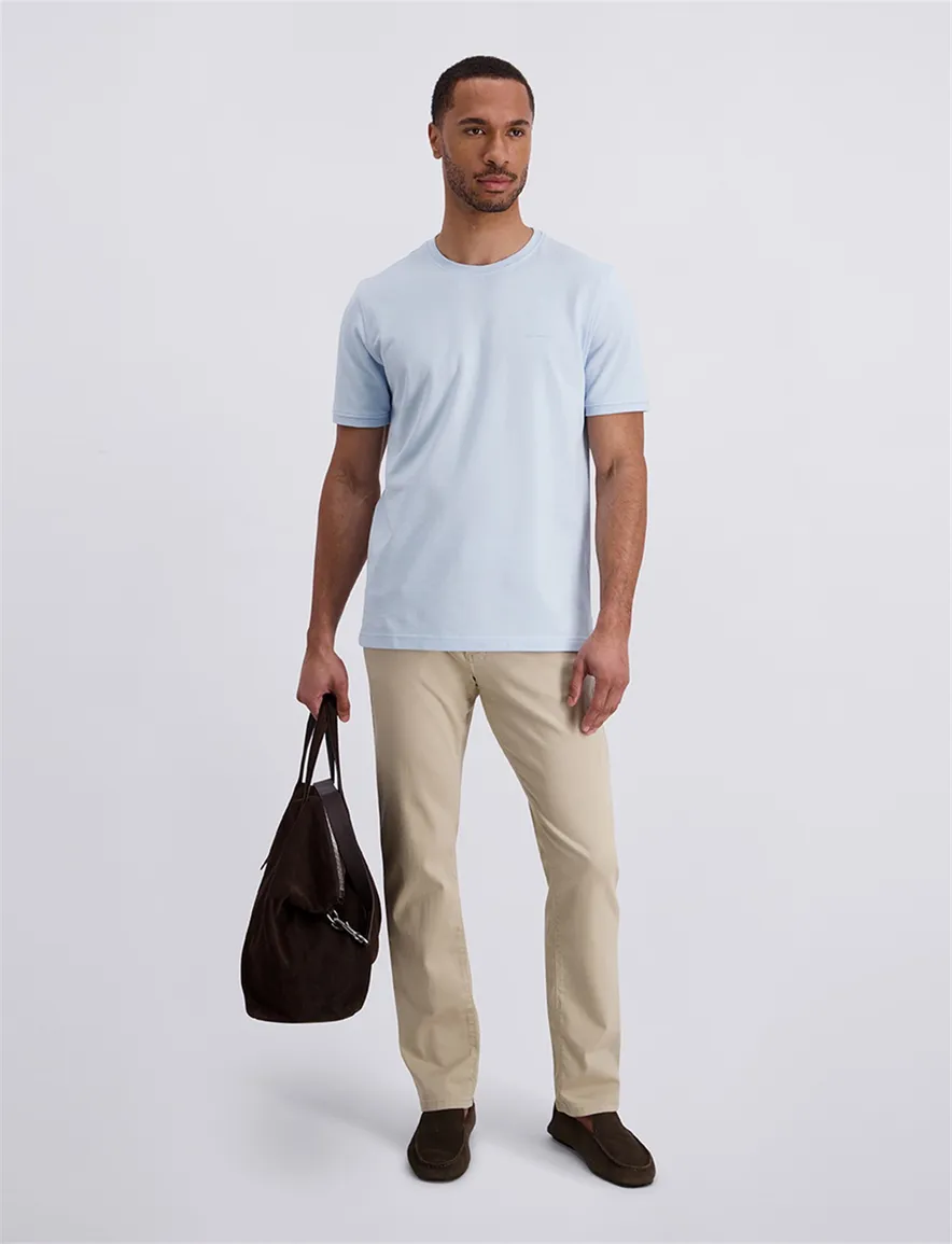 Pierre Cardin Lyon broek 5-pocket model beige
