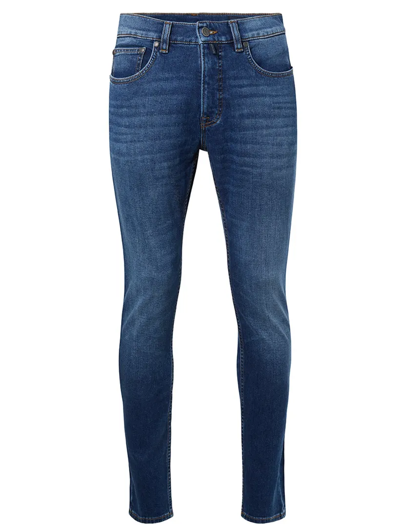 Broek Pierre Cardin blauw normale fit